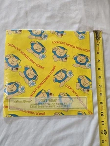 Hojas envolventes de regalo de graduación Ziggy American Greetings de colección - Imagen 1 de 4