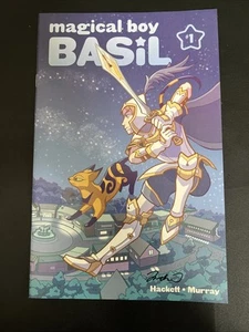 Cómic Magical Boy Basil edición firmada #1 firmado por artista automático raro - Imagen 1 de 3