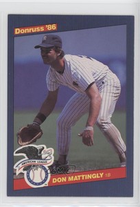 1986 Donruss All-Stars Don Mattingly #50