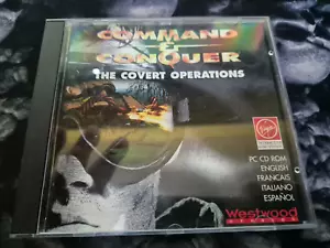 Command & Conquer The COVERT OPERATIONS Add-On Expansion Pack Pc Cd Rom C&C - Picture 1 of 4