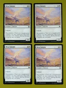 Mesa Unicorn x4 Jumpstart 4x Playset Magic the Gathering MTG - Picture 1 of 1