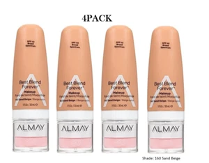 Almay Best Blend Forever Makeup 160 Sandbeige 4er Pack - Bild 1 von 1