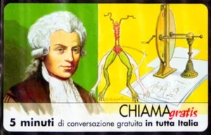 G CHI 645 SCHEDA TELEFONICA NUOVA CHIAMAGRATIS PERSONAGGI 78 LUIGI GALVANI - Picture 1 of 2