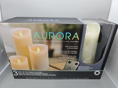 AURORA Dancing Flame LED Candle 44612 Gerson Companies - Image 1 of 4