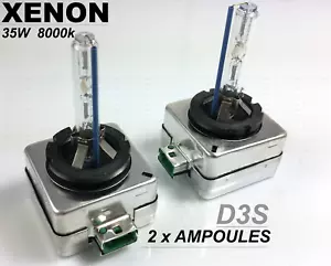 D3S 35w 8000k AMPOULES XENON ECLAIRAGE BLANC PHARES FEUX pour AUDI A3 8V 2012-19 - Photo 1 sur 3