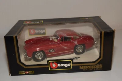 A7 1:18 BBURAGO BURAGO 3015 MERCEDES-BENZ 300 SL 300SL MARMO COME NUOVO IN SC... - Immagine 1 di 4
