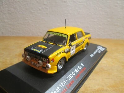 Seat 124 - 2100 16v. Gr. 5  - Rally  Costa del Sol 1977  - 1/43 Altaya - Image 1 of 4