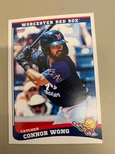 Connor Wong 2021 Worcester  Red Sox Team Card