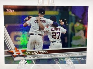 2017 Topps Update #US14 Blast Off! Carlos Correa Jose Altuve 