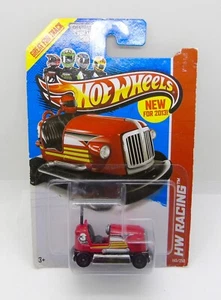 5406 HOT WHEELS CARD US / RACING 2013 / 145/250 BUMP AROUND RED 1/64 - Picture 1 of 1