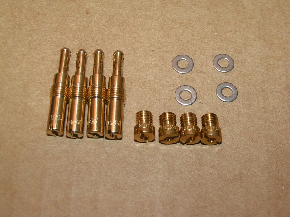 86-87 Honda GL1200 GL 1200 GOLD WING  Stage 1 KEIHIN CARBURETOR Jet Kit 40 108 - Image 1 of 1