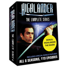 Highlander Complete DVD TV Series Collection Season 1-6 + The Raven NEW SET 