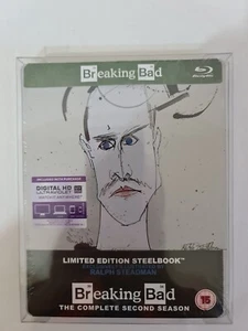 BREAKING  BAD  SECOND  SEASON  BLU-RAY  LIMITED  EDITION  STEELBOOK, BRAND  NEW  - Picture 1 of 15