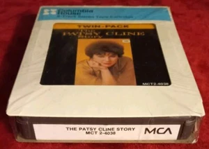The Pasty Cline Story (8 Track Tape) Twin-Pack Columbia House New Sealed - Picture 1 of 6