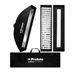 Profoto 1 x 4 Feet Softbox Strip with All In One Mount Silver Bundle - Picture 1 of 7