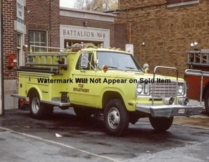 Dodge Mini Pumper Fire Truck Detroit Mi Photograph Print 8.5x11" - Picture 1 of 1
