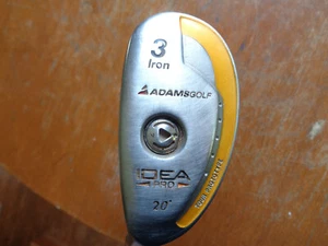 Blocco ammortizzatore Adams Idea Pro 20° 3 Iron Hybrid Reg Flex Eagle One LH - Foto 1 di 8