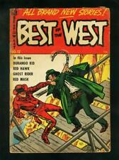 BEST OF THE WEST #12 1954-GHOST RIDER-RED HAWK-DURANGO KID-good G