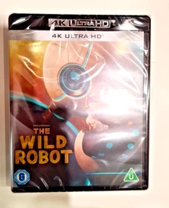 4K UHD BLU-RAY THE WILD ROBOT BRAND NEW SEALED UK STOCK - Picture 1 of 2