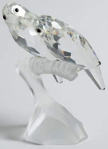 Swarovski Collectors Society Lovebirds-1987-Caring & Sharing - No Box 869194 - Picture 1 of 1
