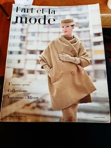 L'Art et la Mode FRENCH September 1955 Dior Givenchy Desses Balenciaga Chanel - Imagen 1 de 11