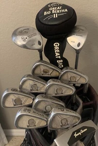 CALLAWAY/ HOGAN Complete Golf Club Set RH Woods Irons ,Driver, putter (No Bag) - Picture 1 of 16