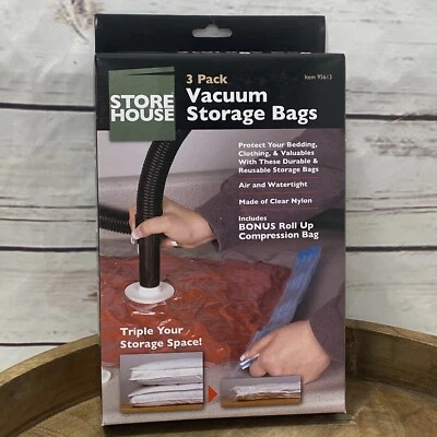 Свернутый компрессионный мешок для вакуумного хранения 3 магазина водонепроницаемый нейлон - Изображение 1 из 3