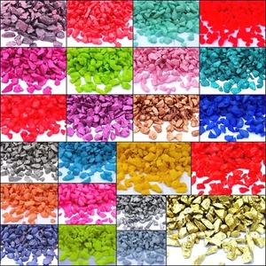 Colour Quartz Coated Grave Memorial Decoration Garden Plant Pots Wedding ++ UK - Picture 1 of 34