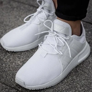 Adidas Originals X_PLR Mädchen Jungen Größe 4 4,5 5 5,5 Turnschuhe Weiß Schuhe - Bild 1 von 11