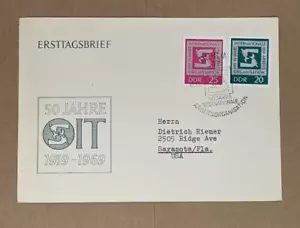 Germany - DDR Scott #1152-53 First Day Cover FDC - Picture 1 of 2