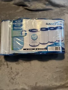 4 Pack Universal Swimming Pool Filter Cartridge Replacement Type A or C - Picture 1 of 5