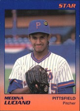 1989 Pittsfield Mets Star #15 Medina Luciano