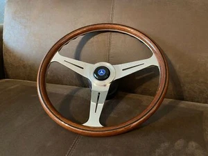Mercedes-Benz R107 450 SL 1971 - 1977 NARDI Wood Steering Wheel 360mm 14.17" - Picture 1 of 9