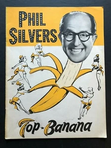 Top Banana Theater Program w/Playbill (Curran, 1953) 22 Pages 9" x 12" - Picture 1 of 4
