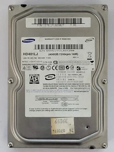 HD401LJ, PN: HD401LJ, FW: ZZ100-15, Samsung 400Gb 3.5" SATA HDD - Imagen 1 de 2