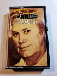 George Jones - You Oughta Be Here With Me -Cassette   1990 Epic VG+/EX CS11 - Imagen 1 de 1