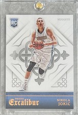 2015-16 Panini Excalibur Nikola Jokic Rookie RC #199 Nuggets