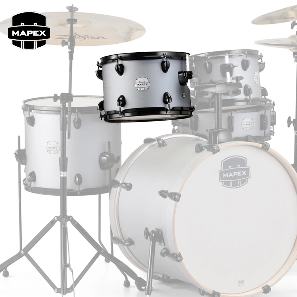 Mapex Storm Series 12" x 8" Álamo Montado Tom Hierro Gris STT1208BIG Foto 1 de 1