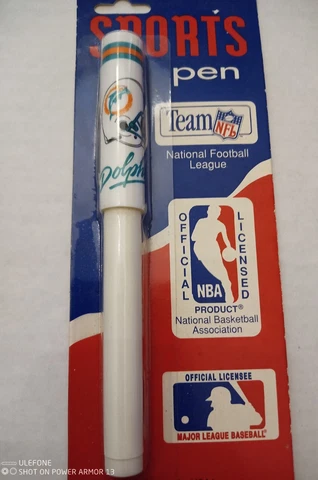 Vintage National Design Miami Dolphins NFL Football Sports Pen Cover
