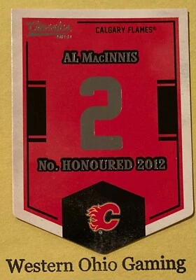 2012-13 Panini Classics Signatures Al MacInnis #EN20 Banner Numbers - Image 1 of 2