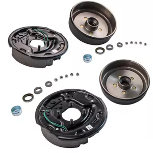 2 Sets 10 x2 1/4" Electric Brake 5 on 4.5 Hub Drum Bearing Kit Axle 3500 lbs - Picture 1 of 12