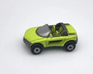 Vintage Micro Machines Galoob 1989 PONTIAC STINGER CONCEPT CAR Lime Green - Picture 1 of 8