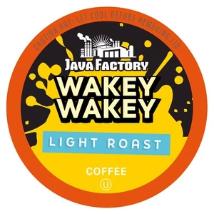 Java Factory Single Cup Coffee, Keurig 2.0 , Wakey Wakey Light Roast, 40 Count - Picture 1 of 7