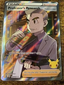 Professor's Research (Full Art) 024/025 Celebrations Holo - Bild 1 von 2