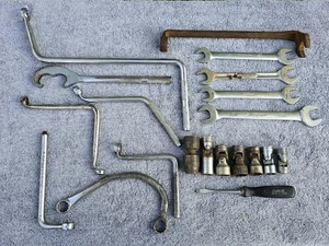 Snap On Set Maulschlüssel drehbar Steckschlüssel Spezial Spurstange Verteiler Werkzeuge - Bild 1 von 15