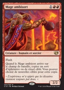 Magic The Gathering MTG DUALCASTER MAGE FRENCH Commander 2014 NM Near Mint - Bild 1 von 1