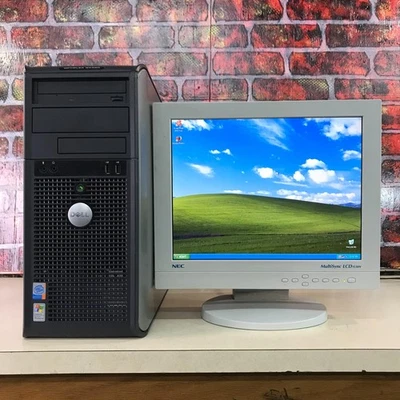 PC Dell OptiPlex GX520 para juegos retro Pentium 4 2,80 GHz 1 GB RAM (Windows XP) Foto 1 de 4