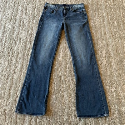 Rock & Republic Women's 8M Kasandra Bootcut Jeans Stretch Denim Blue - Image 1 of 4