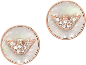 Orrecchini Da Donna in Acciaio Inossidabile Con Madreperla - Foto 1 di 12