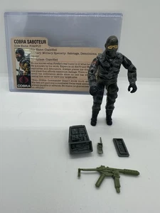 GI Joe Firefly 1984 Minty Paint, Original Zubehör, Karteikarte 100% komplett - Bild 1 von 6